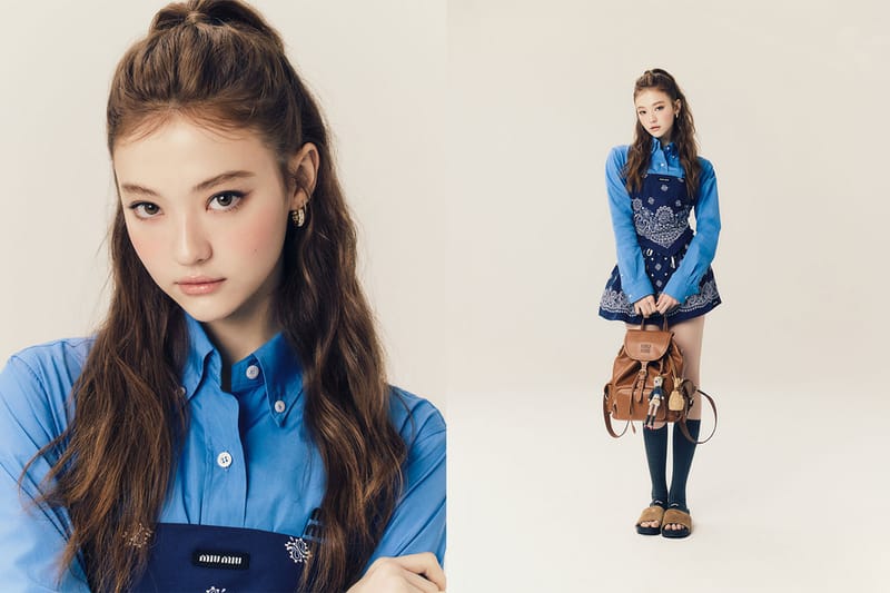 MIU MIU のブランドアンバサダーに MEOVV の ELLA が就任