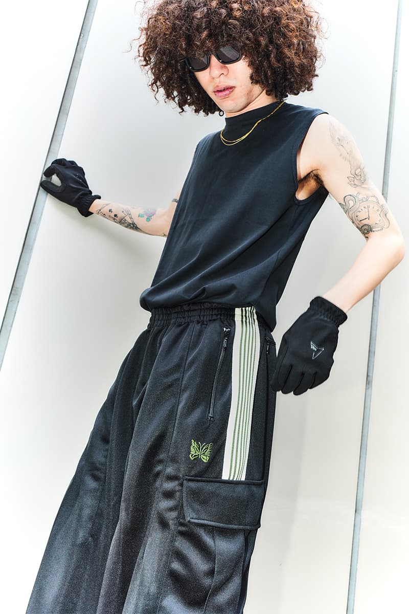 ニードルズxウィズムによる H.D. TRACK PANT が発売 needles wism h d track pant release info