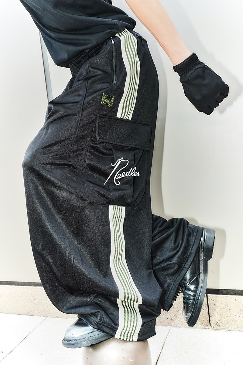 ニードルズxウィズムによる H.D. TRACK PANT が発売 needles wism h d track pant release info