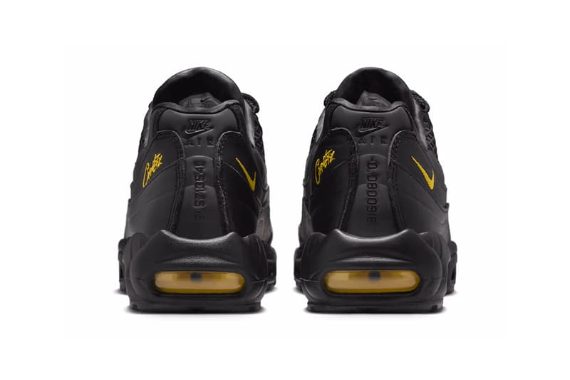 コーテイズ x ナイキ エアマックス 95 “ブラック アンド ツアー イエロー” が国内発売決定 Corteiz x Nike Air Max 95 “Black and Tour Yellow” release info