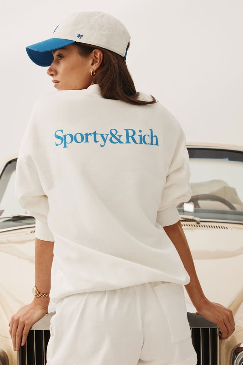 スポーティ&リッチxロサンゼルス・ドジャースx’47の3者によるコラボアイテムが発売 sporty & rich los angeles dodgers ’47 collb item pop up info