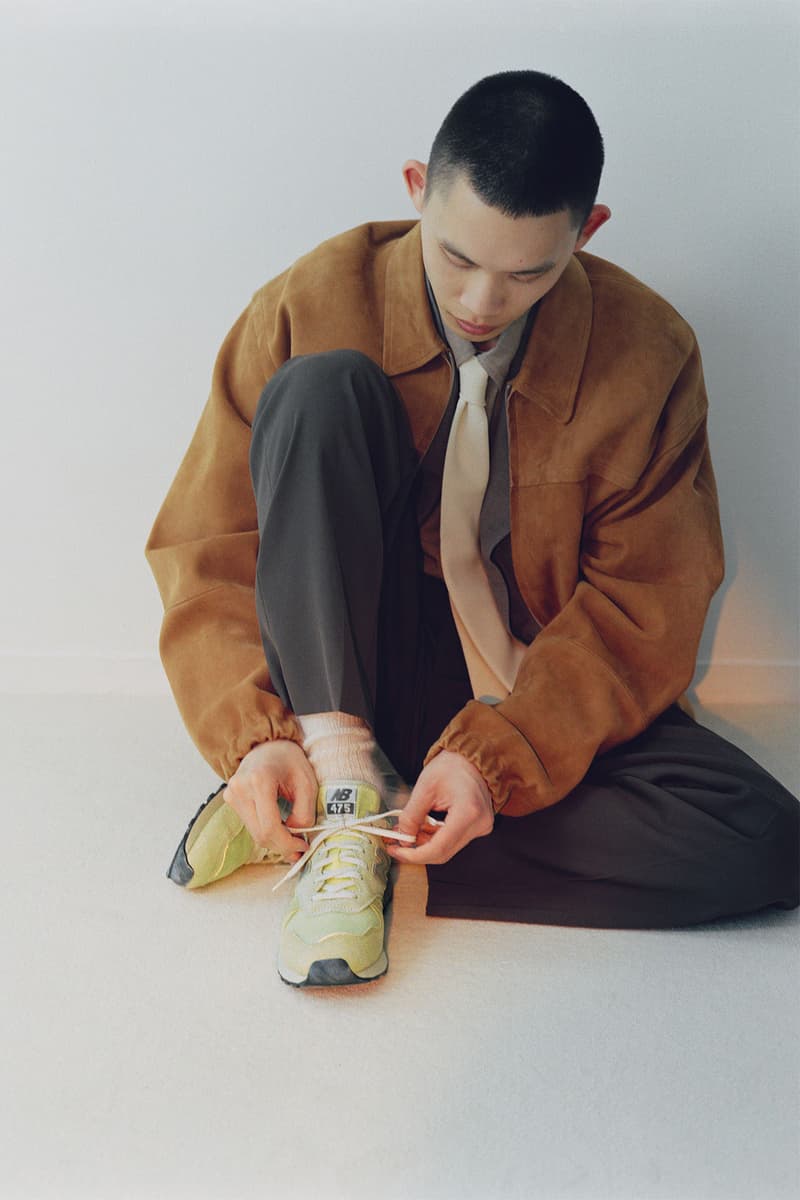 オーラリー x ニューバランス 475 の発売情報が解禁 AURALEE x New Balance 475 release info