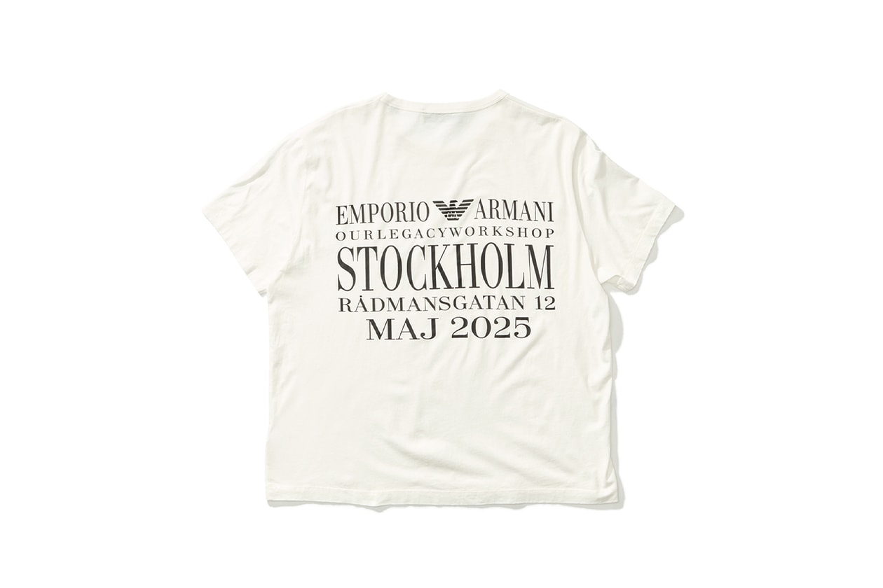 アワーレガシー ワークショップ & エンポリオ アルマーニがコラボコレクション第2弾を発表 Our Legacy WORK SHOP & Emporio Armani 