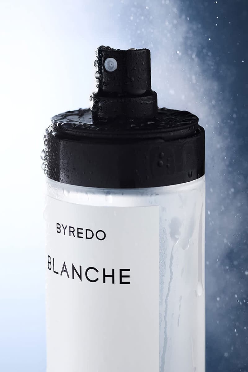 バイレードがブランシェキャンペーンの第2章を発表 byredo-blanche-2nd-campaign-body-mist-textile-pefume-coin-laundry-release-info