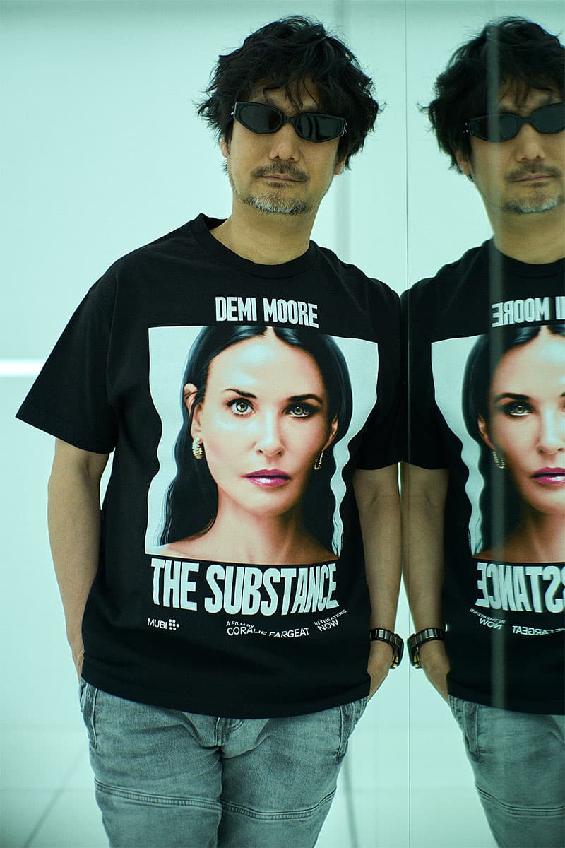 ギークスルールが映画『サブスタンス』とのコラボTシャツを3型発売 geeks rule sabstance collaboration t shirts release info