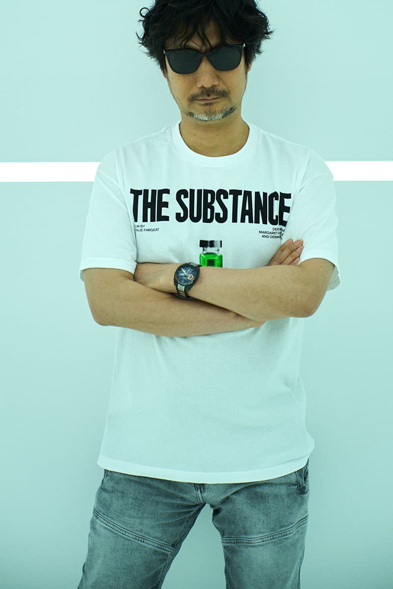 ギークスルールが映画『サブスタンス』とのコラボTシャツを3型発売 geeks rule sabstance collaboration t shirts release info