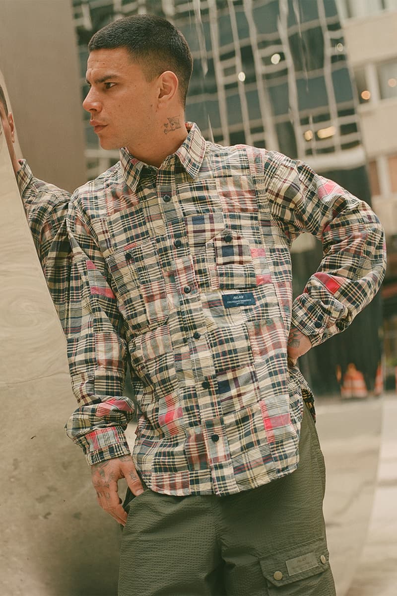 パレス スケートボード x エンジニアド ガーメンツ コラボコレクション第2弾がローンチ PALACE SKATEBOARDS x Engineered Garments 2025 summer release info