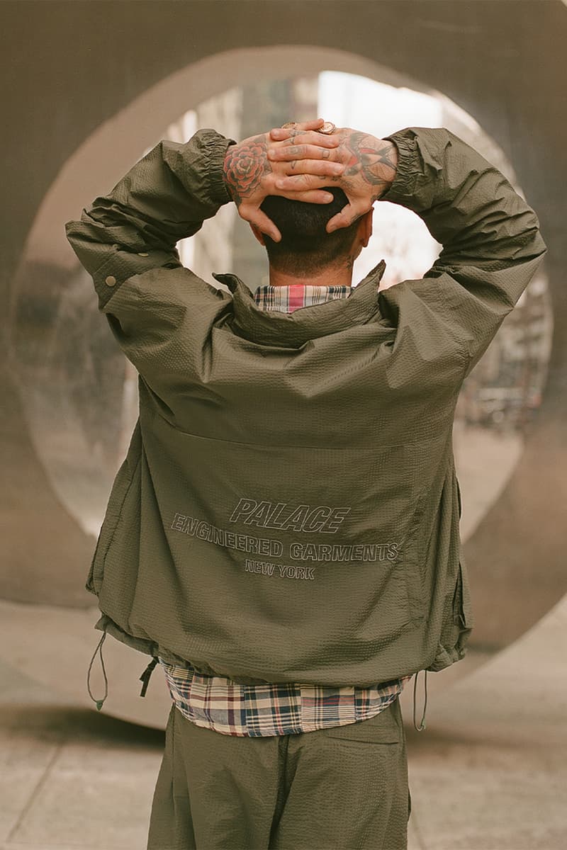 パレス スケートボード x エンジニアド ガーメンツ コラボコレクション第2弾がローンチ PALACE SKATEBOARDS x Engineered Garments 2025 summer release info