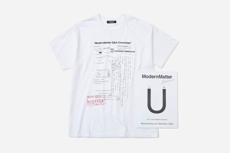 英ロンドン発の雑誌 Modern Matter x UNDERCOVER 高橋盾による ZINE & Tシャツが発売