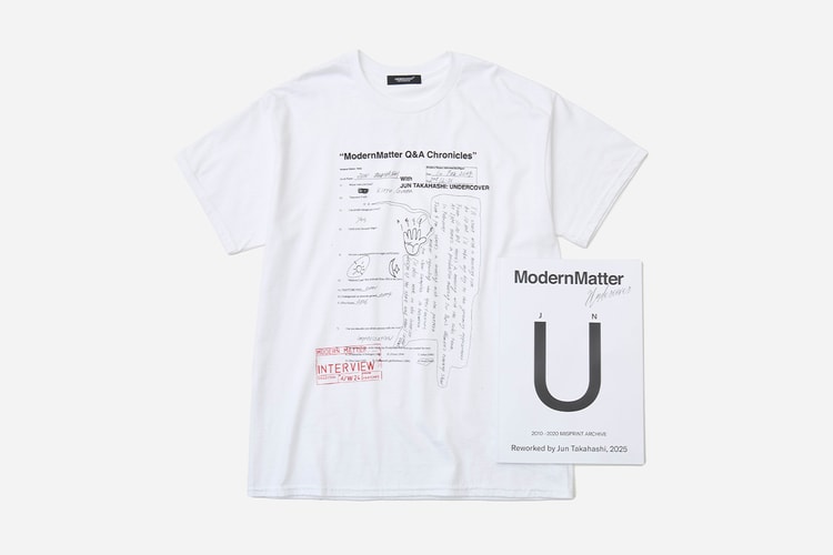 英ロンドン発の雑誌 Modern Matter x UNDERCOVER 高橋盾による ZINE & Tシャツが発売