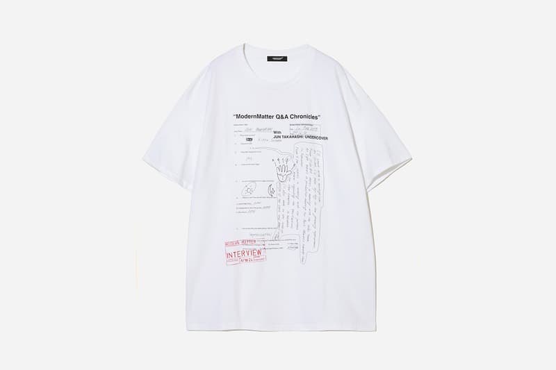 英ロンドン発の雑誌 モダン・マター x アンダーカバー 高橋盾による ZINE & Tシャツが発売 Modern Matter x UNDERCOVER Jun Takahashi collaboration items