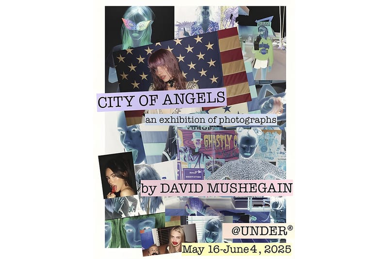 フォトグラファーのデヴィッド・ムシュゲインによる写真展を UNDER R にて開催