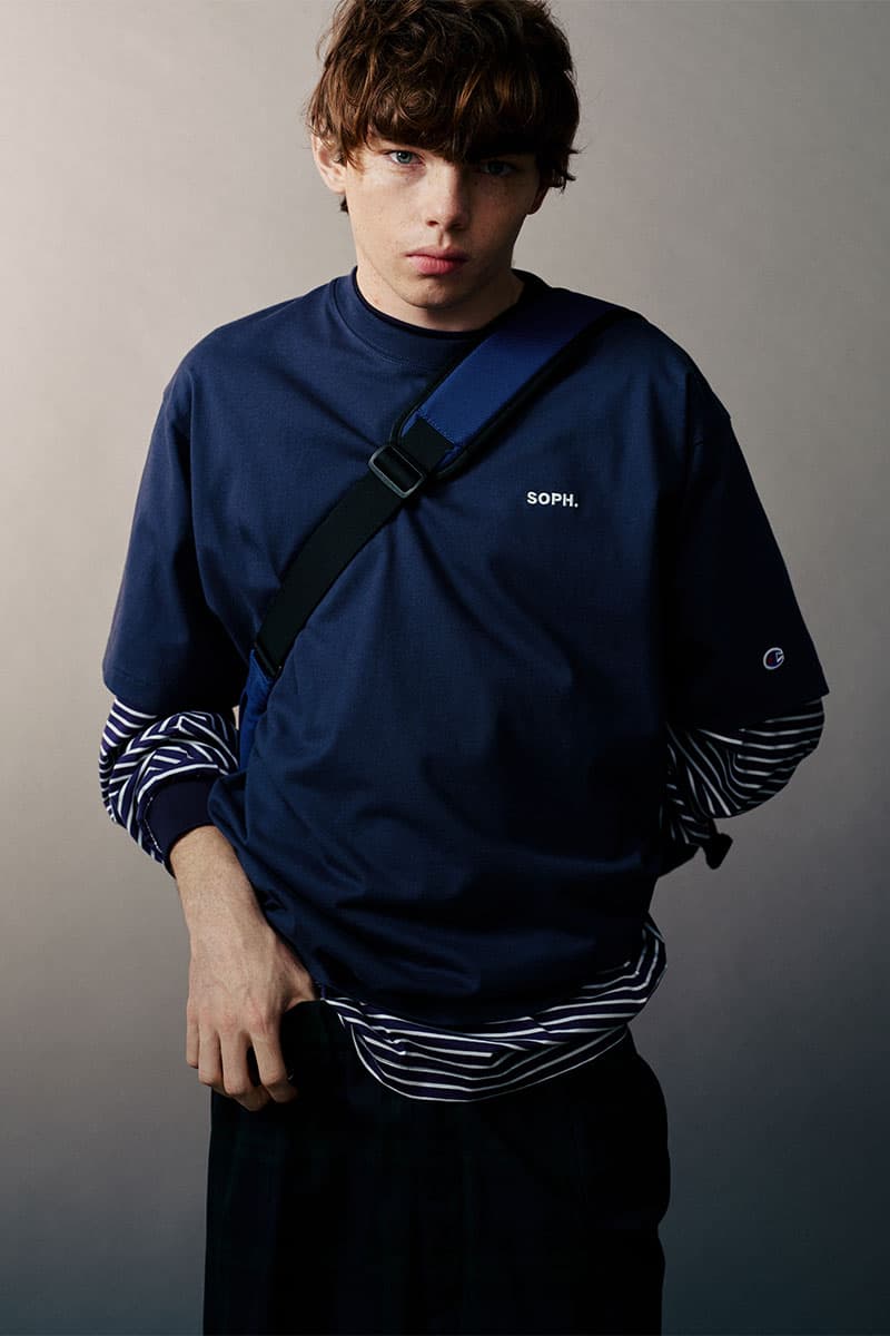 チャンピオンがソフとの別注アイテム第3弾を発売 champion soph exclusive item release info