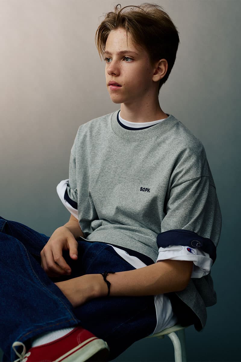 チャンピオンがソフとの別注アイテム第3弾を発売 champion soph exclusive item release info