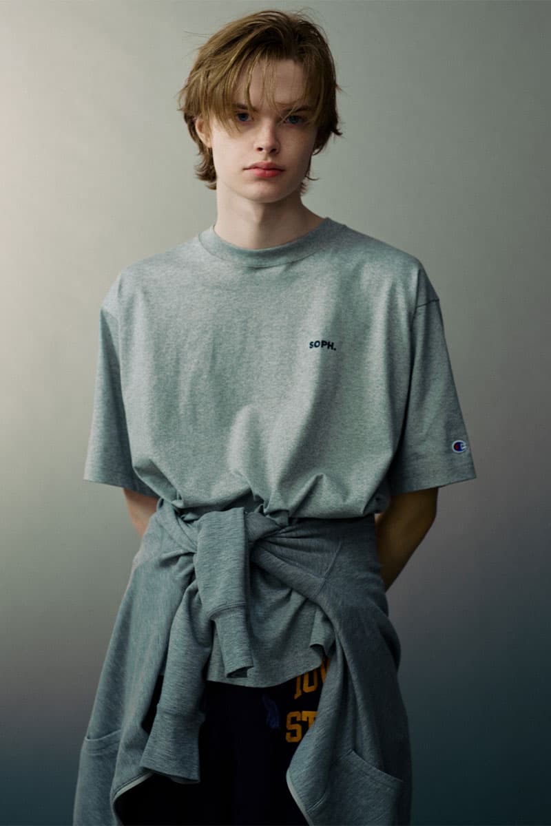 チャンピオンがソフとの別注アイテム第3弾を発売 champion soph exclusive item release info