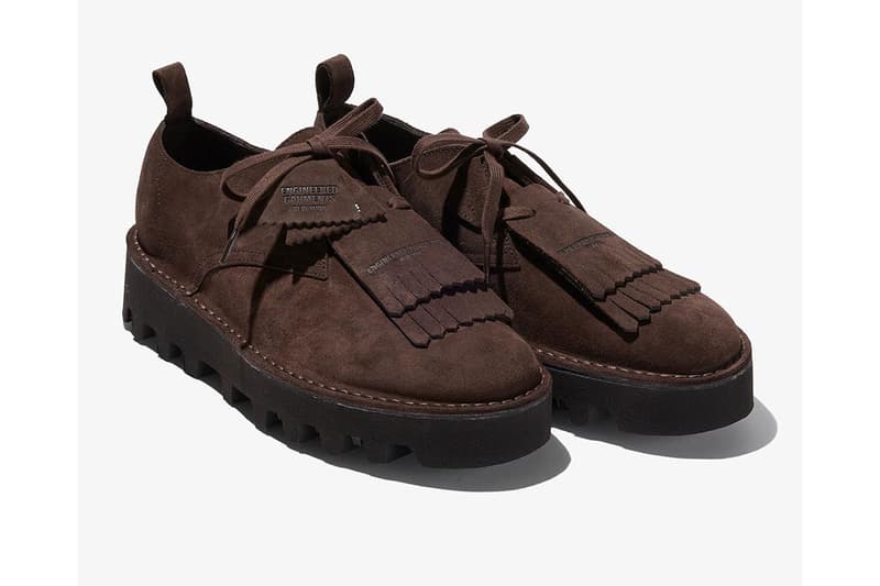 エンジニアド ガーメンツとクラークスオリジナルによるコラボシューズ engineered garments clarks originals release info