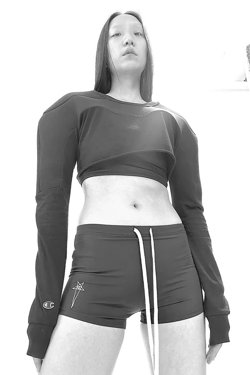 チャンピオンxリックオーエンスによる最新コラボコレクションが発売 champion rick owens collabo collection release info