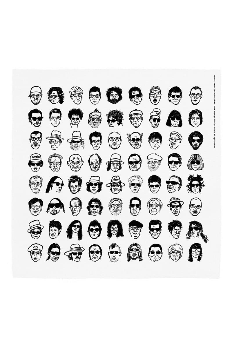 野村訓市セレクトの108人をナイジェル・グラフが描いた作品集 ワンハンドレッドエイトクラブが発売 naijel graph one hundres eight club kunichi nomura release info