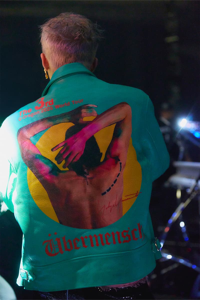 ヨウジヤマモト プールオムがジードラゴンのツアー衣装をデザイン Special Costume for G-DRAGON by Yohji Yamamoto POUR HOMME