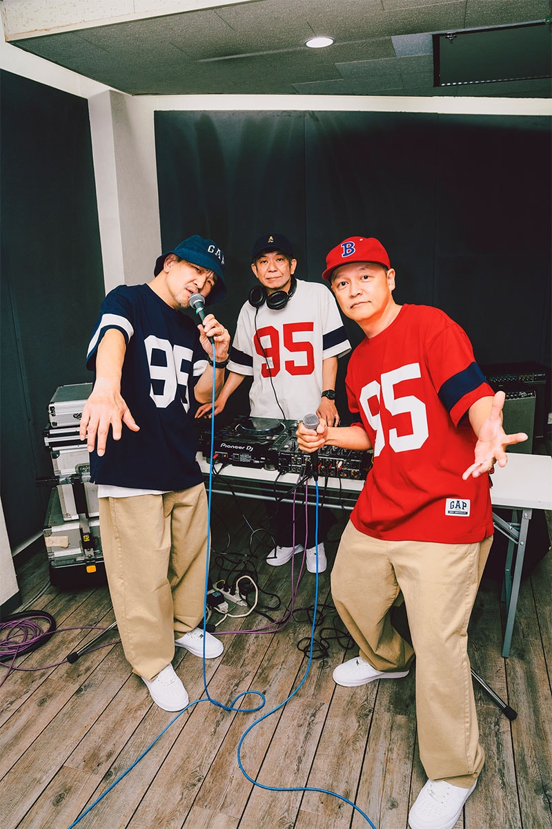 GAP が日本上陸30周年を記念した限定オリジナルTシャツを発売 gap 30aniversaly original t shirts release info　スチャダラパー