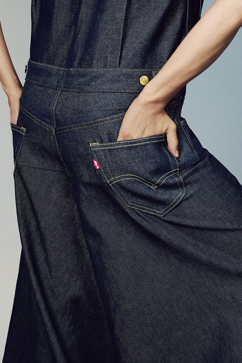 リーバイスxサカイより新たなコラボコレクションが発売 levis sacai collb collection release info