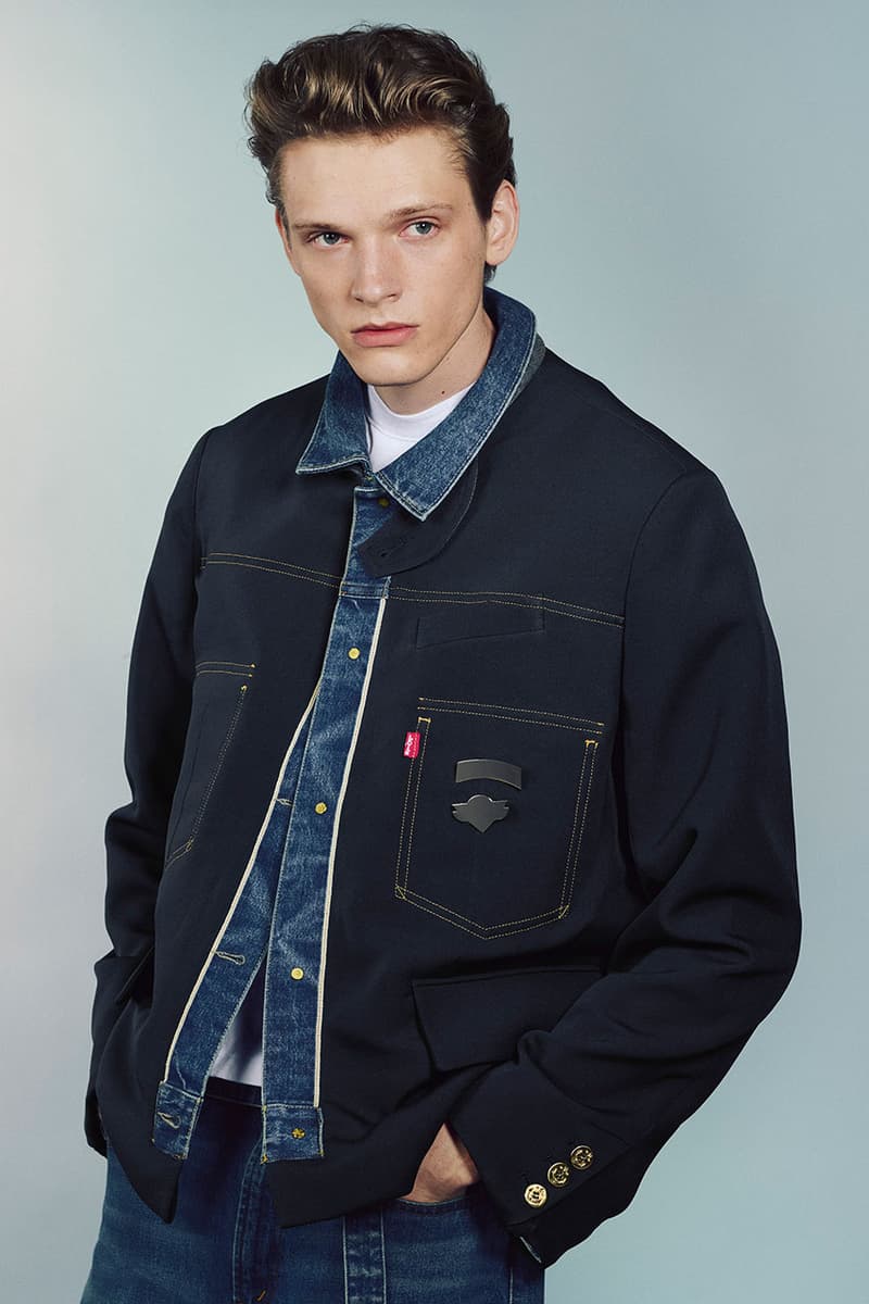 リーバイスxサカイより新たなコラボコレクションが発売 levis sacai collb collection release info