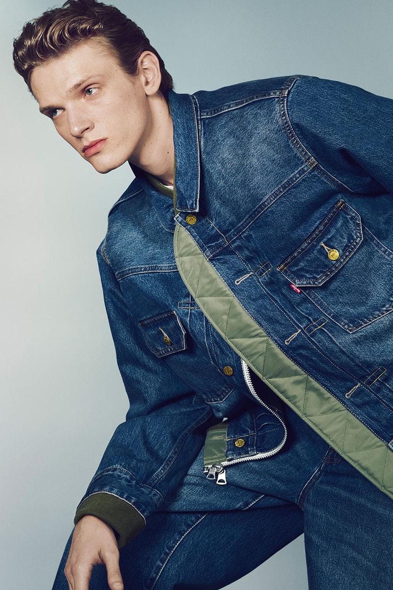 リーバイスxサカイより新たなコラボコレクションが発売 levis sacai collb collection release info