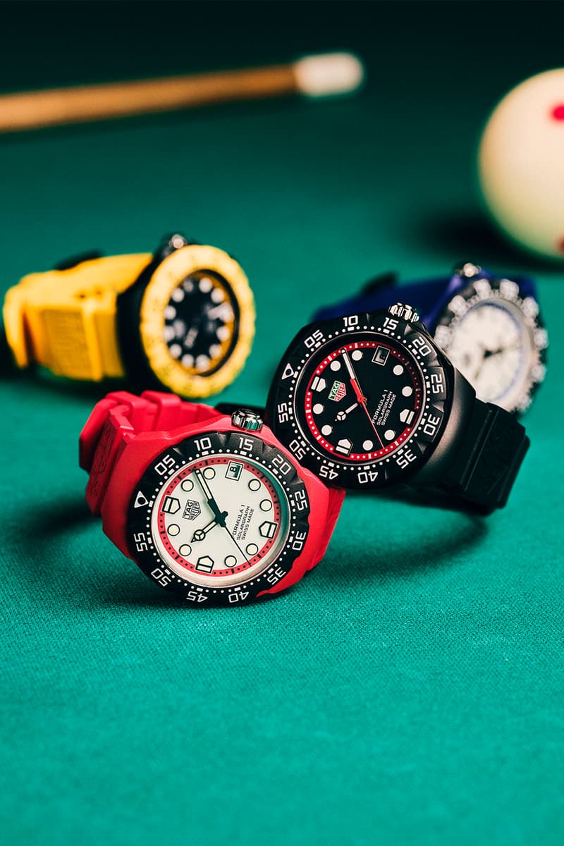 スイスの高級時計ブランド TAG Heuer からアーカイブデザインを踏襲した新たなフォーミュラ1がリリース　タグホイヤー　formula 1