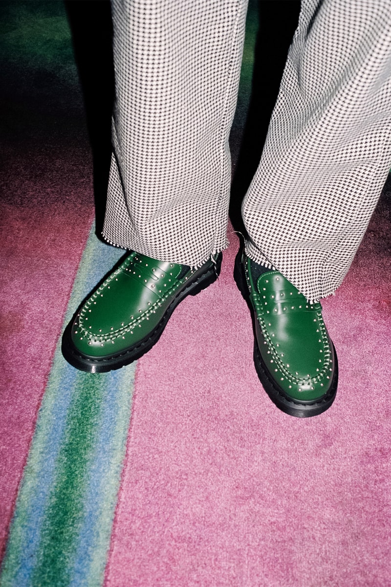 シュプリーム x ドクターマーチンが2025年春夏シーズンのコラボシューズを発表 Supreme x Dr.Martens Studded Penton Loafer 2025 spring summer release info