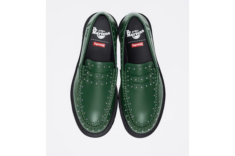 シュプリーム x ドクターマーチンが2025年春夏シーズンのコラボシューズを発表 Supreme x Dr.Martens Studded Penton Loafer 2025 spring summer release info