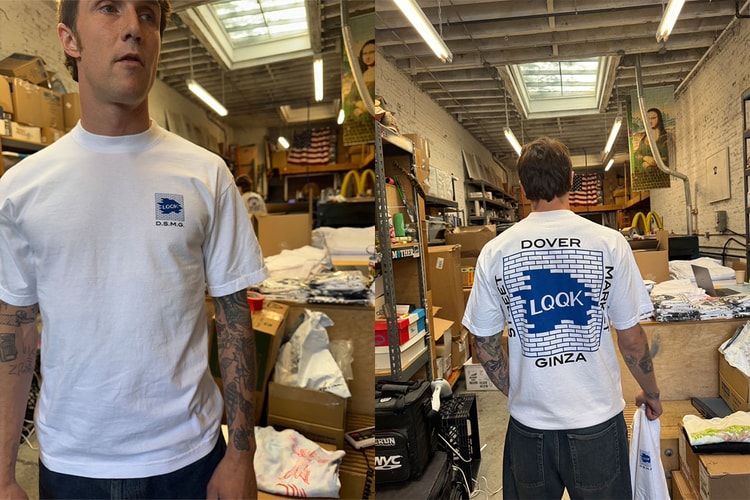 LQQK Studio の名作 “Brick Logo” を DOVER STREET MARKET GINZA 限定カラーで復刻