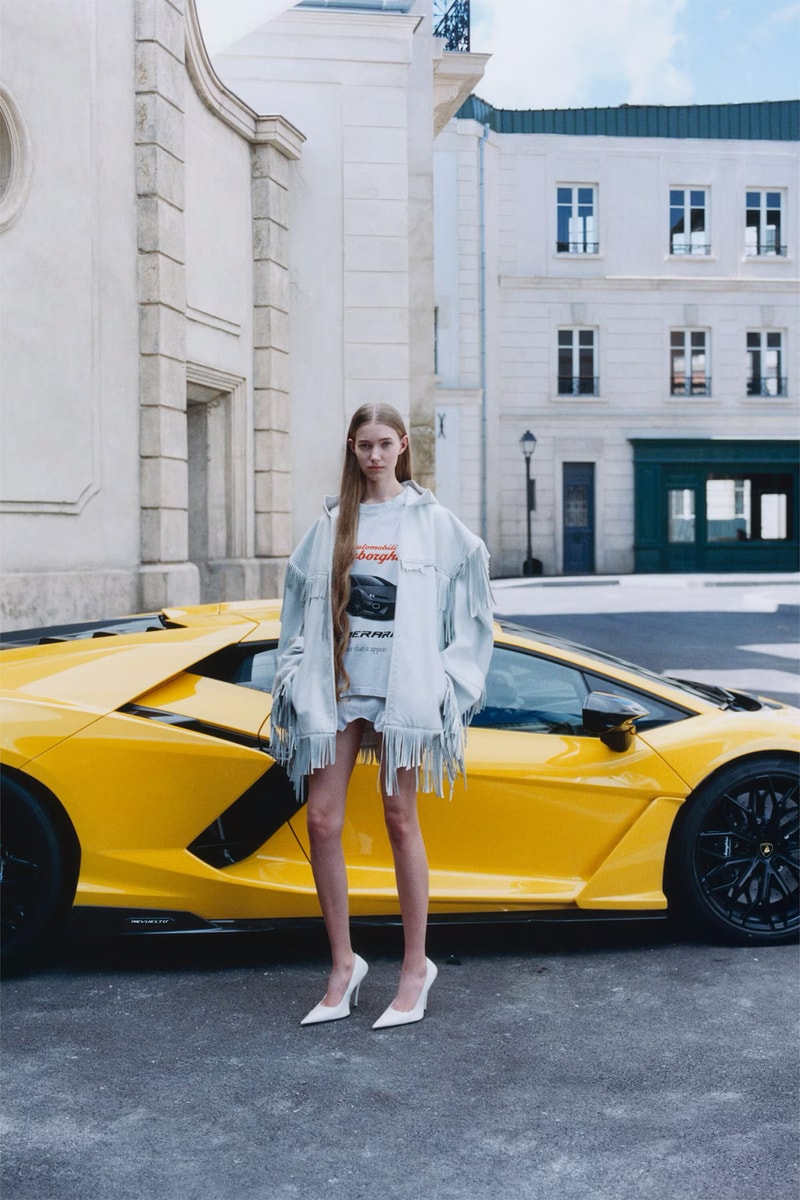 バレンシアガ x アウトモービリ・ランボルギーニコレクションが販売開始 Balenciaga Automobili Lamborghini collection release info