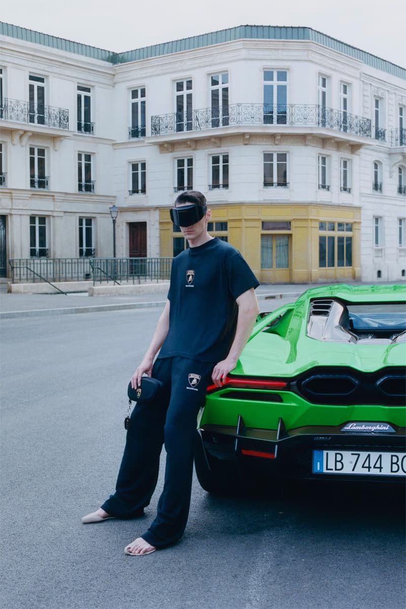 バレンシアガ x アウトモービリ・ランボルギーニコレクションが販売開始 Balenciaga Automobili Lamborghini collection release info