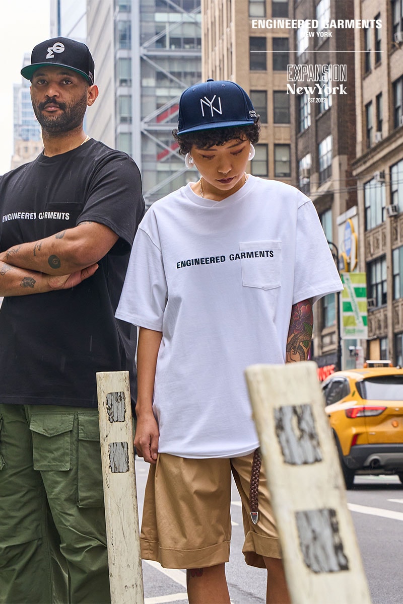 エンジニアド ガーメンツ x エクスパンション ニューヨークが発売 engineered garments expansion ny collaboration release info