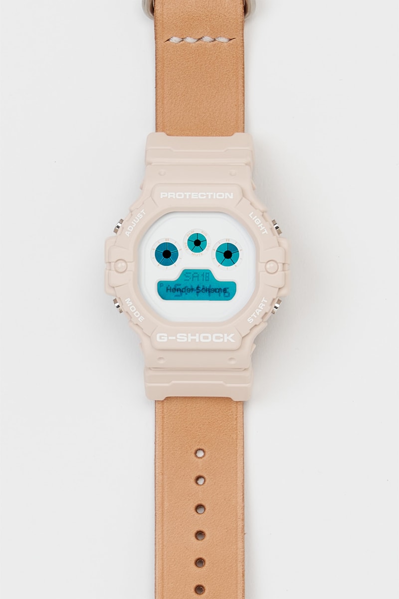 エンダースキーマ x ジーショック 第4弾コラボウォッチ DW-5900が発売 Hender Scheme G-SHOCK DW-5900 release info