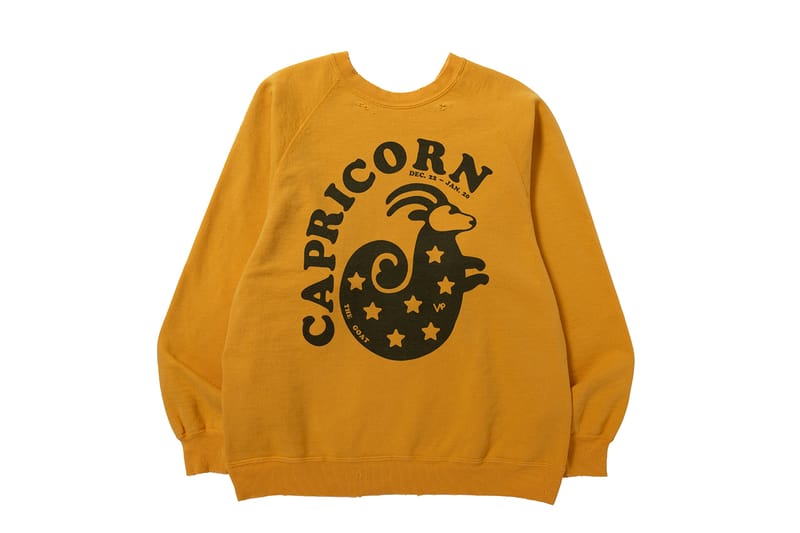 NEXUSVII. CAPRICORN CREW SWEAT・BEIGE - tity NEXUSVII. 星座 