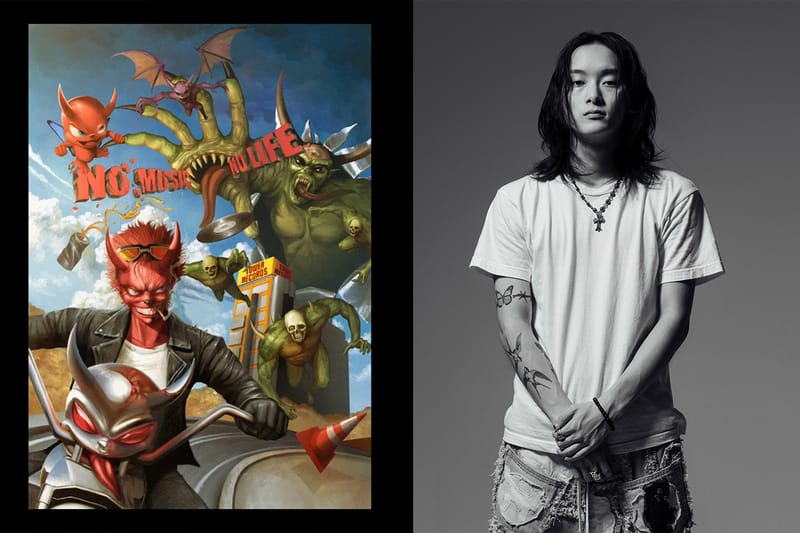 気鋭のグラフィックアーティスト Sora Aota が TOWER RECORDS SHIBUYA と初コラボレーションエキシビションを開催