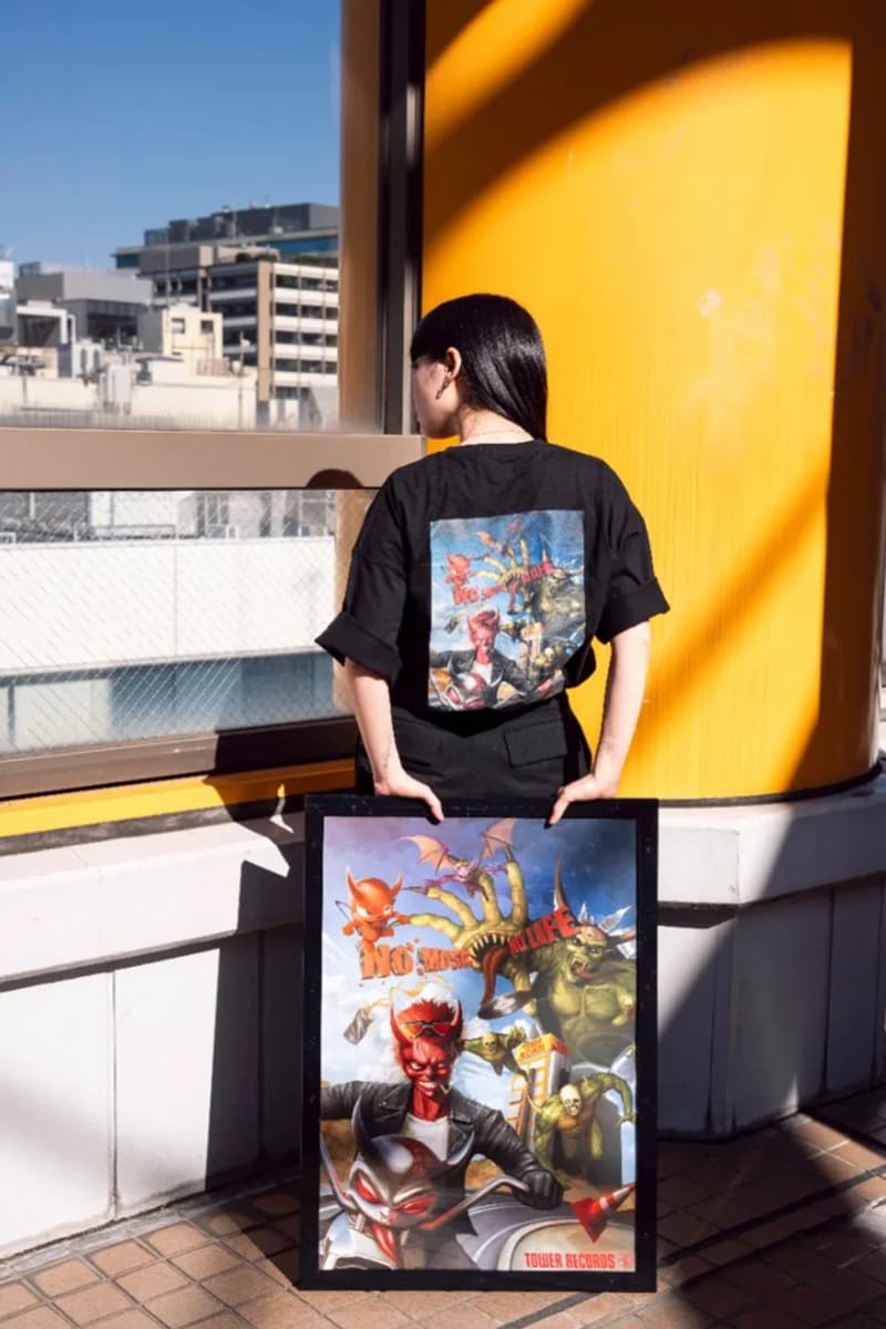 気鋭のグラフィックアーティスト Sora Aota が タワーレコード渋谷と初コラボレーションエキシビションを開催 Sora Aota TOWER RECORDS SHIBUYA collaboration exhibition info