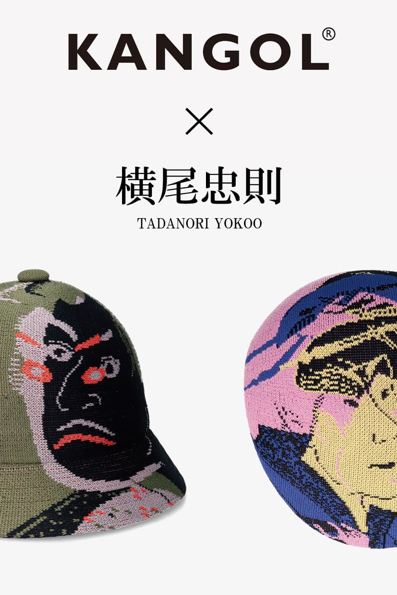 カンゴールx 横尾忠則 による初のコラボレーションが実現 kangol tadanori yokoo collaboration release info