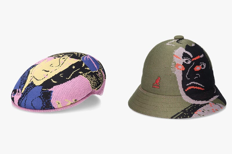 KANGOL x 横尾忠則による『摺れ摺れ草』がモチーフのハットを発売