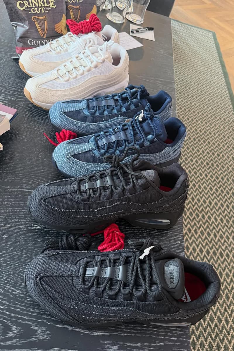 リーバイス x ナイキ エアマックス 95 のビジュアルが公開 Levi’s® x Nike Air Max 95 first look