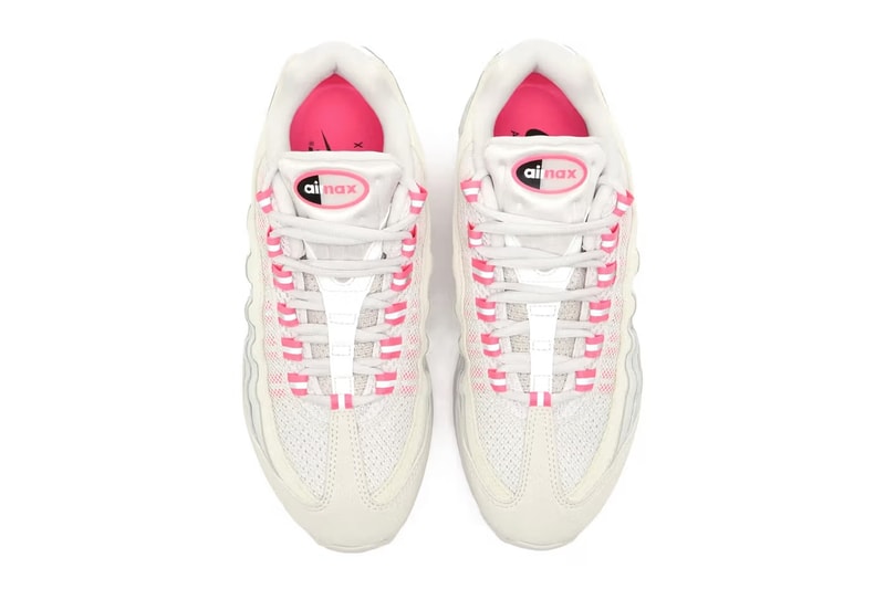 ナイキエアマックス95OG“ヴァストグレー/ハイパーピンク” nike air max 95 og vast grey hyper pink release info