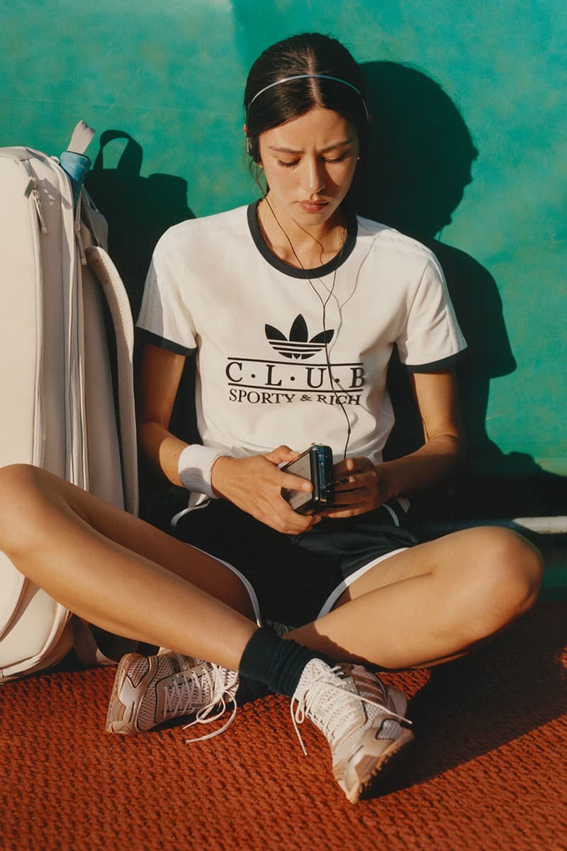 スポーティ&リッチxアディダス オリジナルスよりオフコートテニススタイルに着想した最新コレクションが発売 sporty & rich x adidas collab off court tennis collection release info