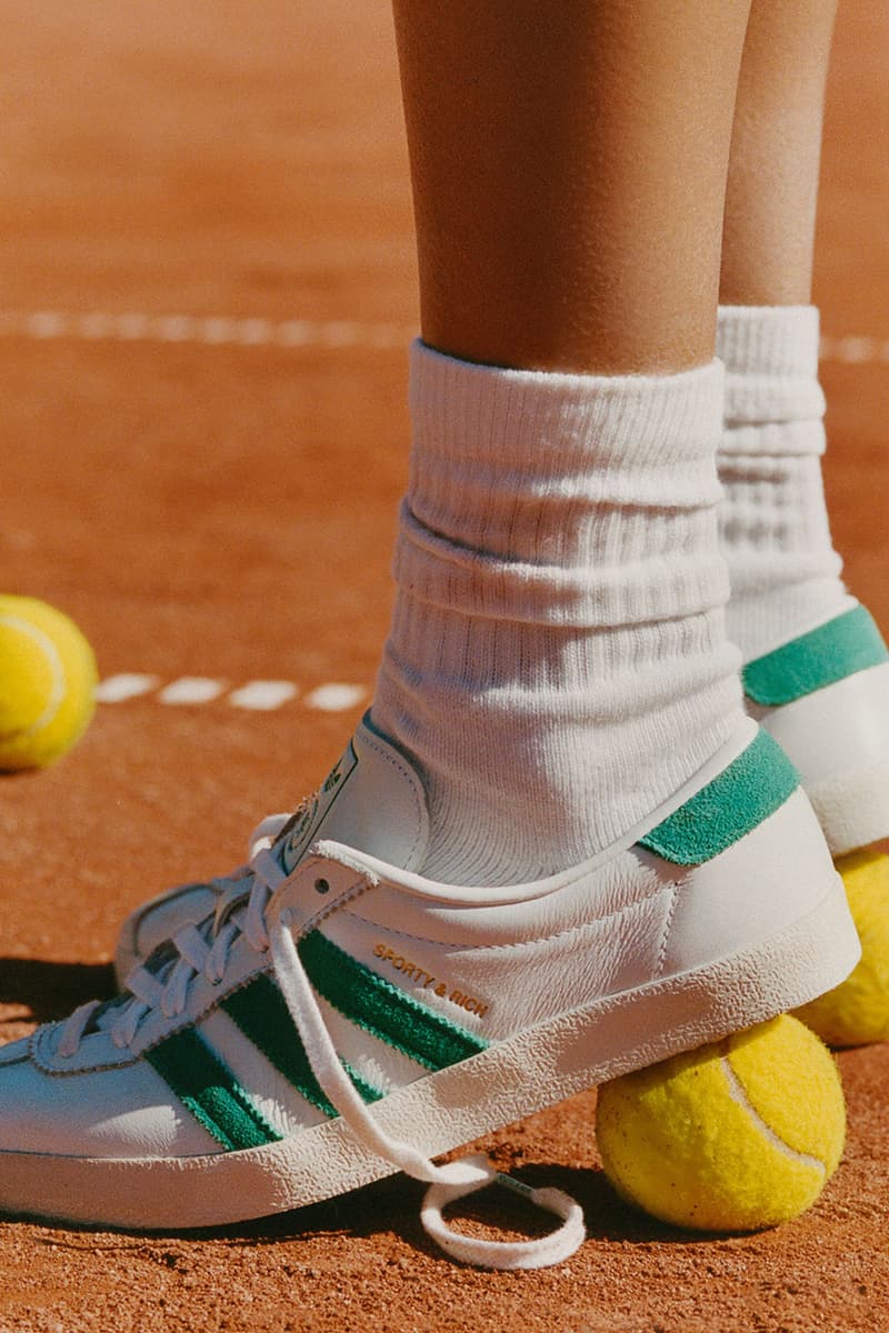 スポーティ&リッチxアディダス オリジナルスよりオフコートテニススタイルに着想した最新コレクションが発売 sporty & rich x adidas collab off court tennis collection release info