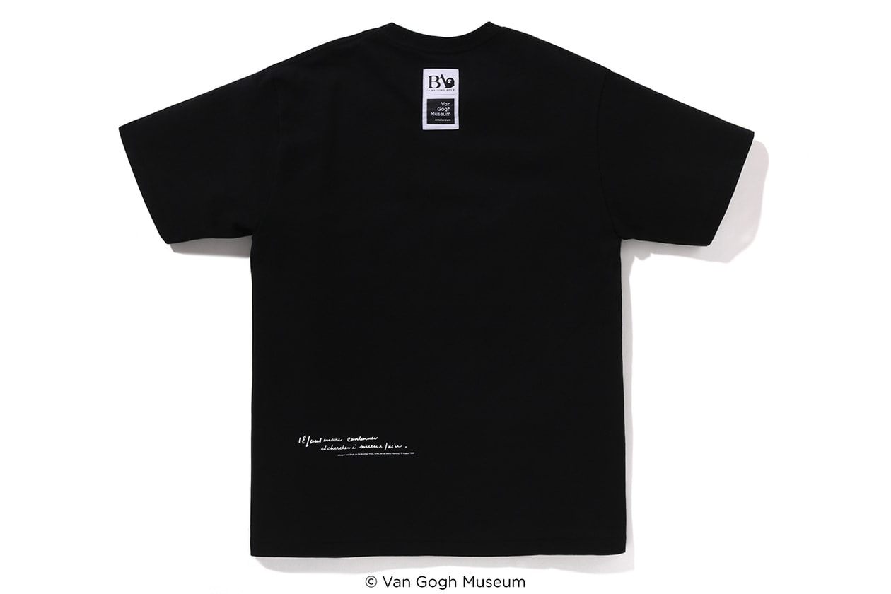 ベイプ®︎とファン・ゴッホ美術館がコラボコレクションを発売 A BATHING APE®️ and the Van Gogh Museum Launch Collaborative Collection