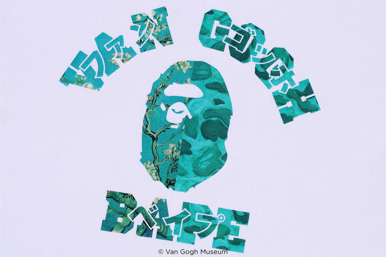 ベイプ®︎とファン・ゴッホ美術館がコラボコレクションを発売 A BATHING APE®️ and the Van Gogh Museum Launch Collaborative Collection