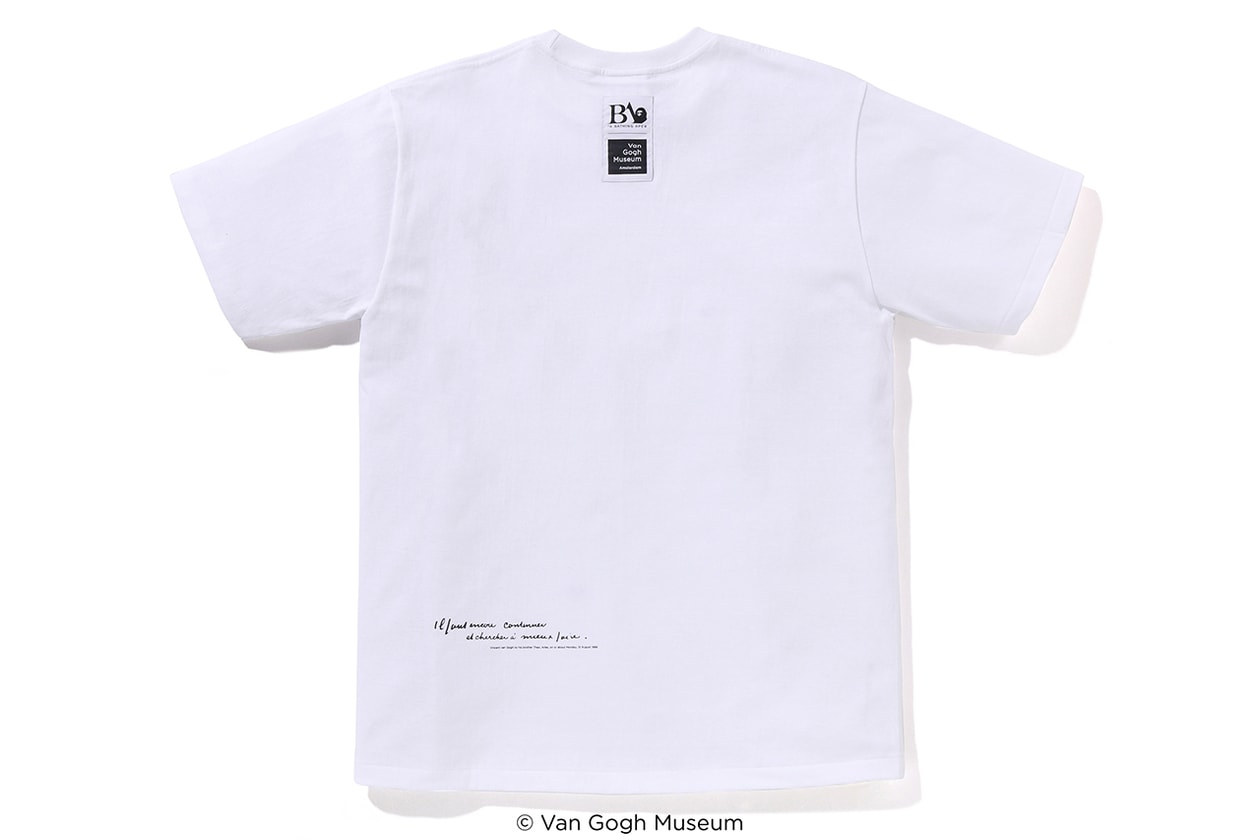 ベイプ®︎とファン・ゴッホ美術館がコラボコレクションを発売 A BATHING APE®️ and the Van Gogh Museum Launch Collaborative Collection