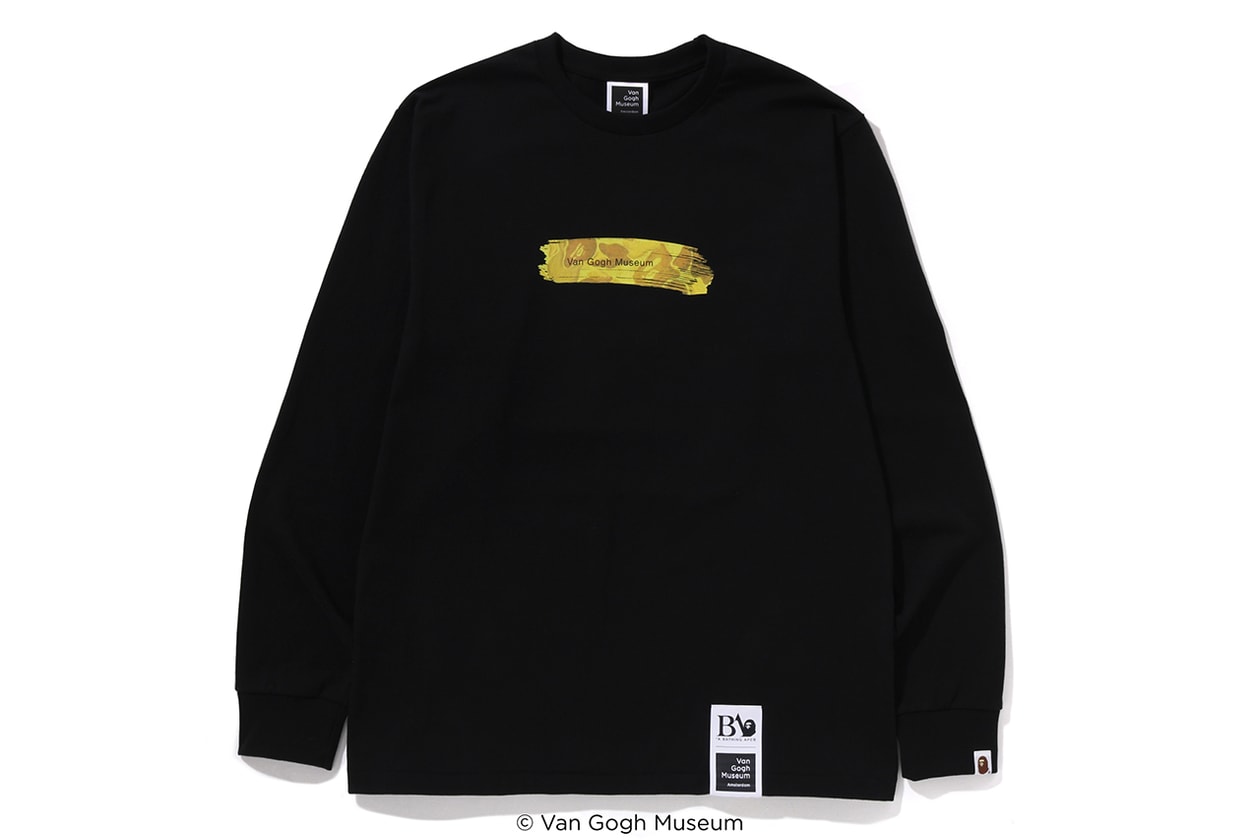 ベイプ®︎とファン・ゴッホ美術館がコラボコレクションを発売 A BATHING APE®️ and the Van Gogh Museum Launch Collaborative Collection