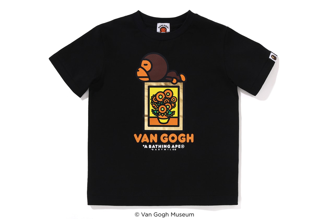 ベイプ®︎とファン・ゴッホ美術館がコラボコレクションを発売 A BATHING APE®️ and the Van Gogh Museum Launch Collaborative Collection