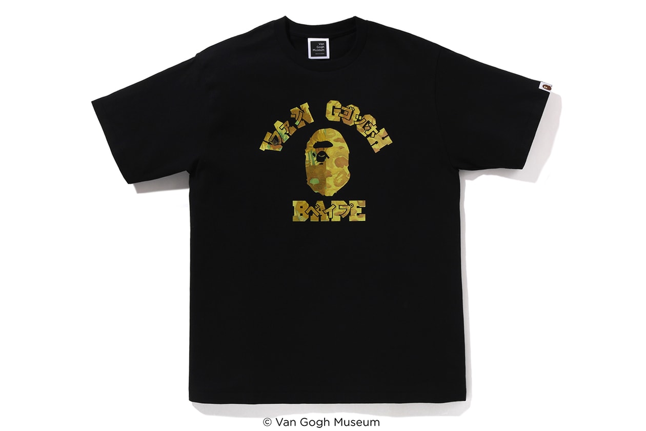ベイプ®︎とファン・ゴッホ美術館がコラボコレクションを発売 A BATHING APE®️ and the Van Gogh Museum Launch Collaborative Collection